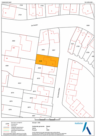Floorplan - De Groten Ekker 12, 5531 DW Bladel